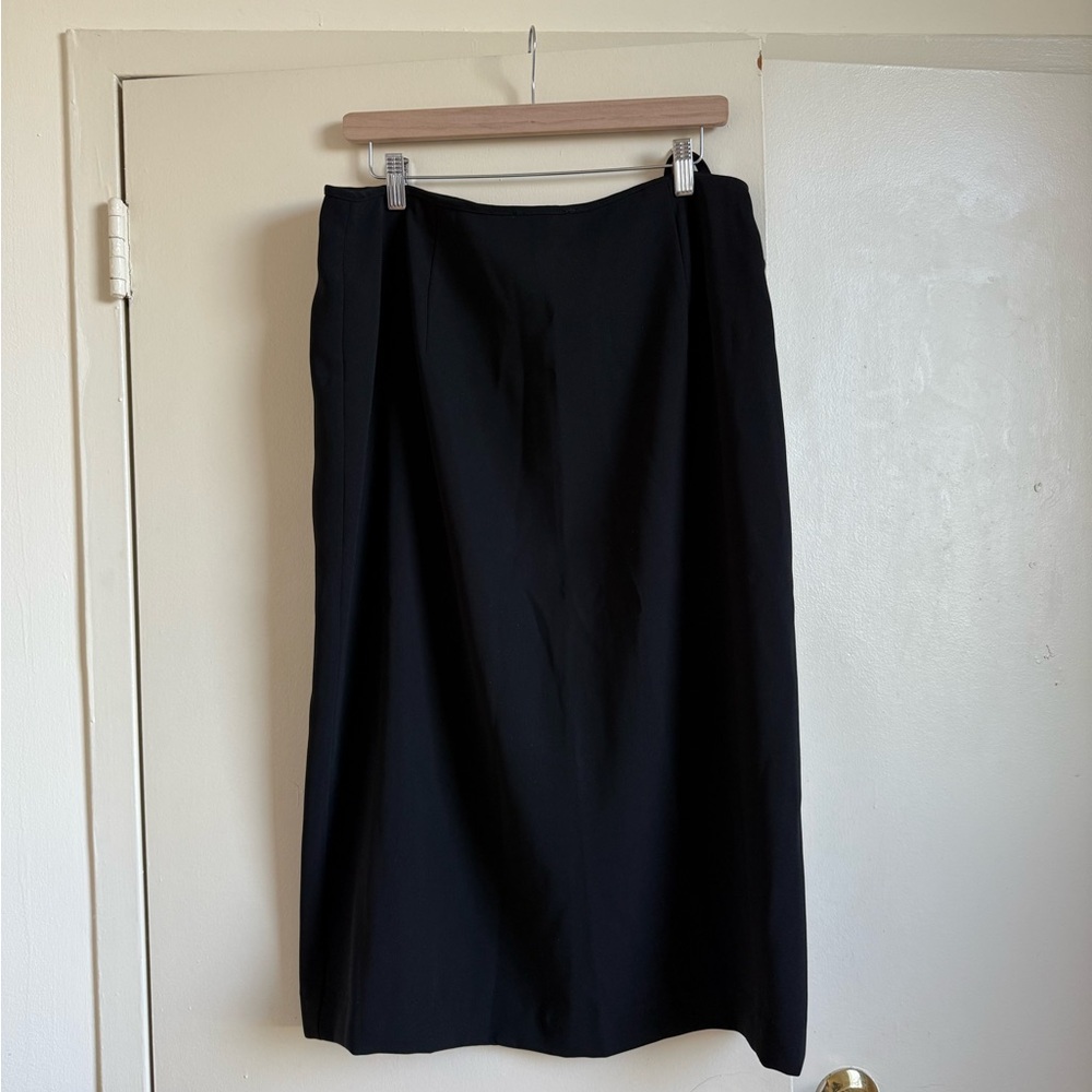 Mango Black Pencil Skirt